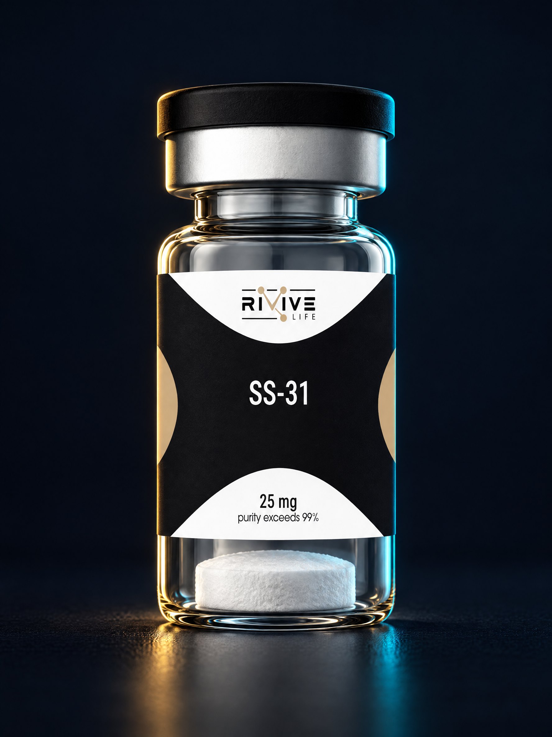 Флакон SS-31 25 mg с белым лиофилизатом