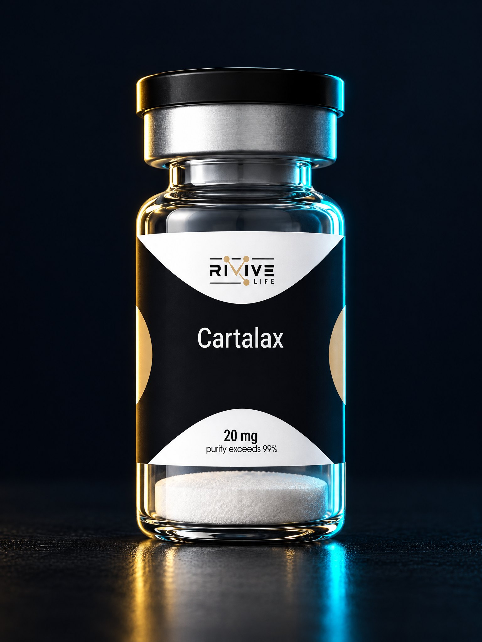 Флакон Cartalax 20 мг, лиофилизат трипептида Ala-Glu-Asp, HPLC ≥99.0%