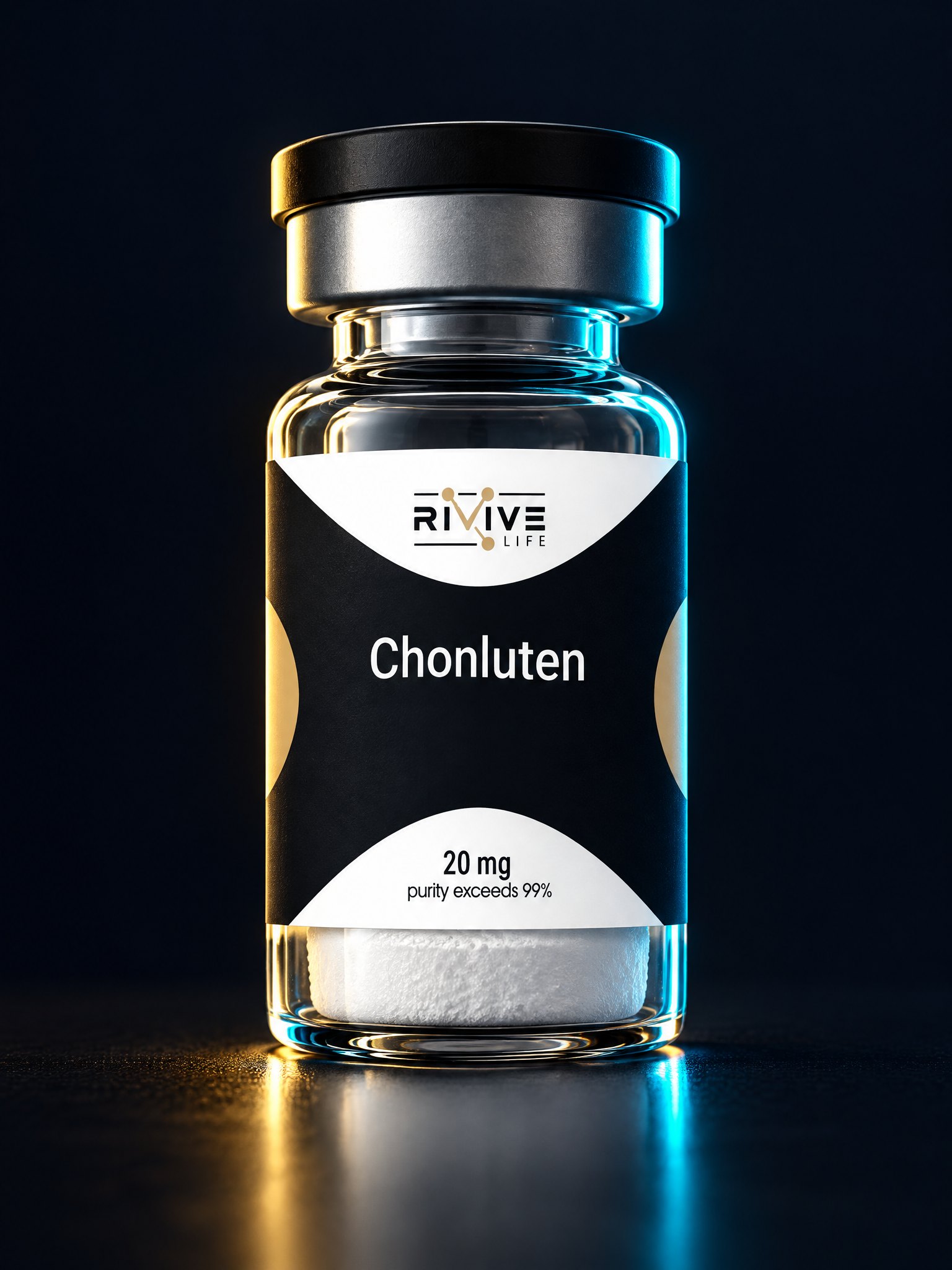 Флакон Chonluten 20 мг, лиофилизат трипептида Glu-Asp-Gly, HPLC ≥99.0%