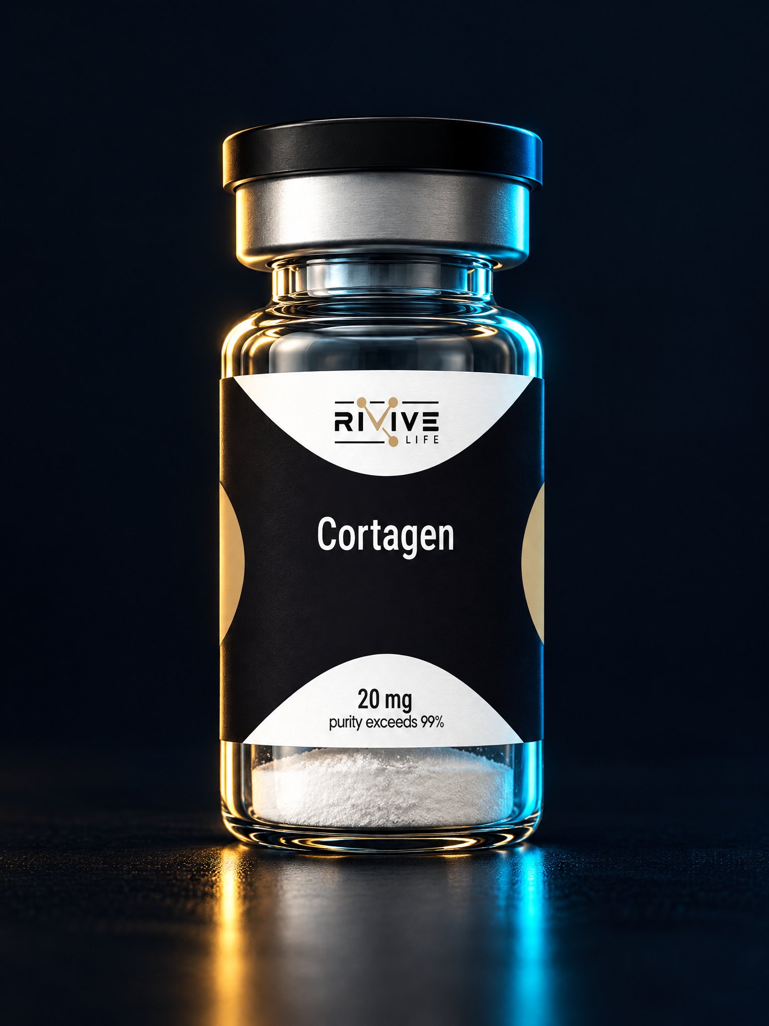 Флакон Cortagen 20 мг, лиофилизат, HPLC ≥99.0%, RUO Grade