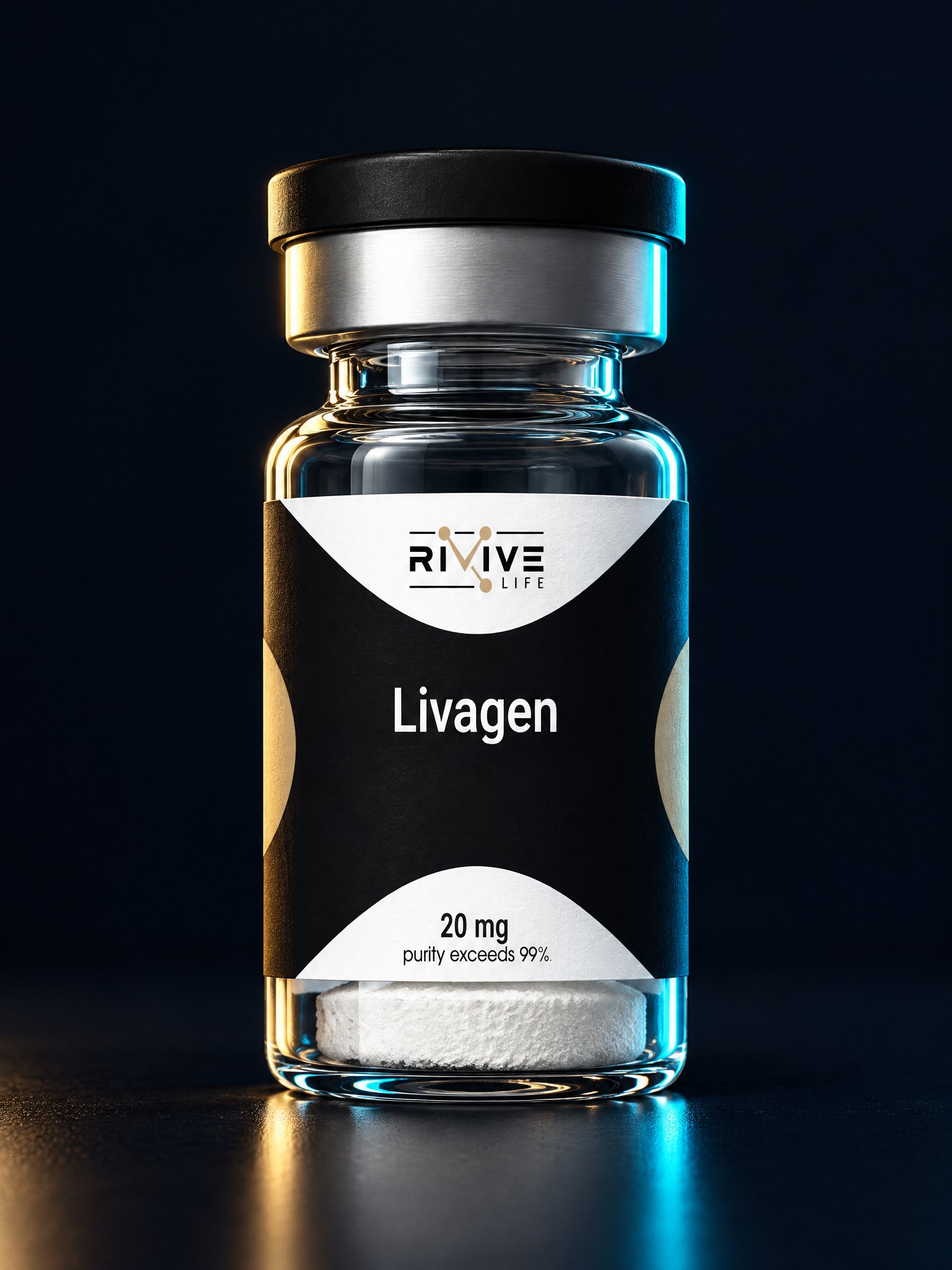 Флакон Livagen 20 мг, лиофилизат RUO Grade