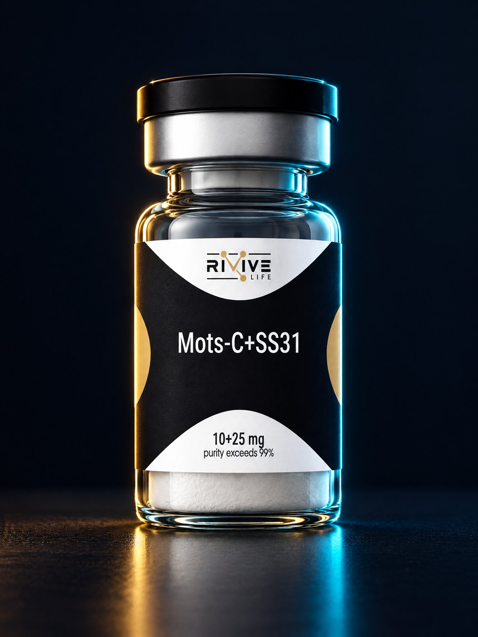 Флакон MOTS-c + SS-31, лиофилизат 10 + 25 мг, HPLC ≥99.0%