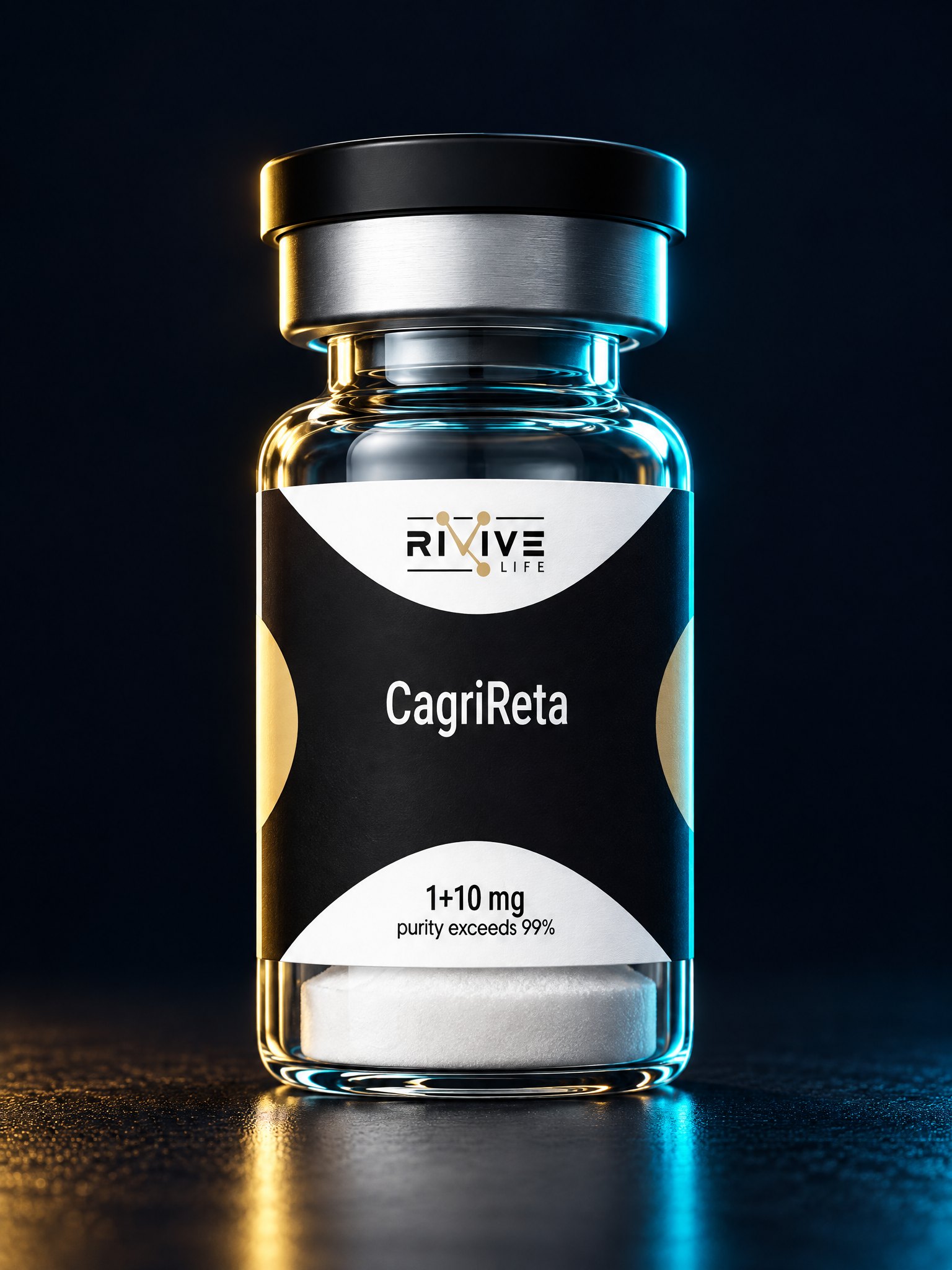 Флакон CagriReta 11 мг, смесь кагрилинтида и ретатрутида, лиофилизат RUO Grade