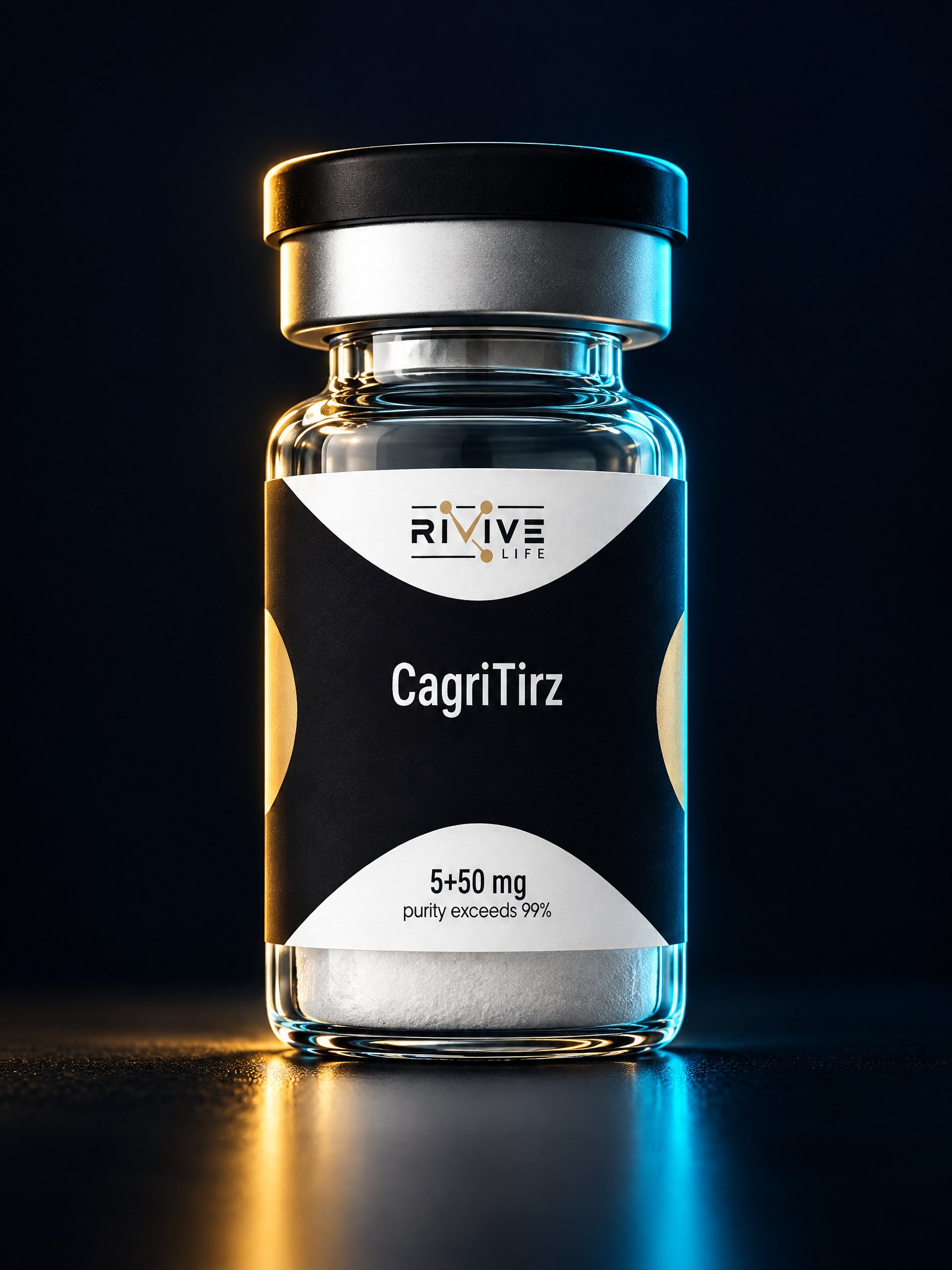 Флакон CagriTirz 55 мг, лиофилизат кагрилинтида и тирзепатида, RUO Grade