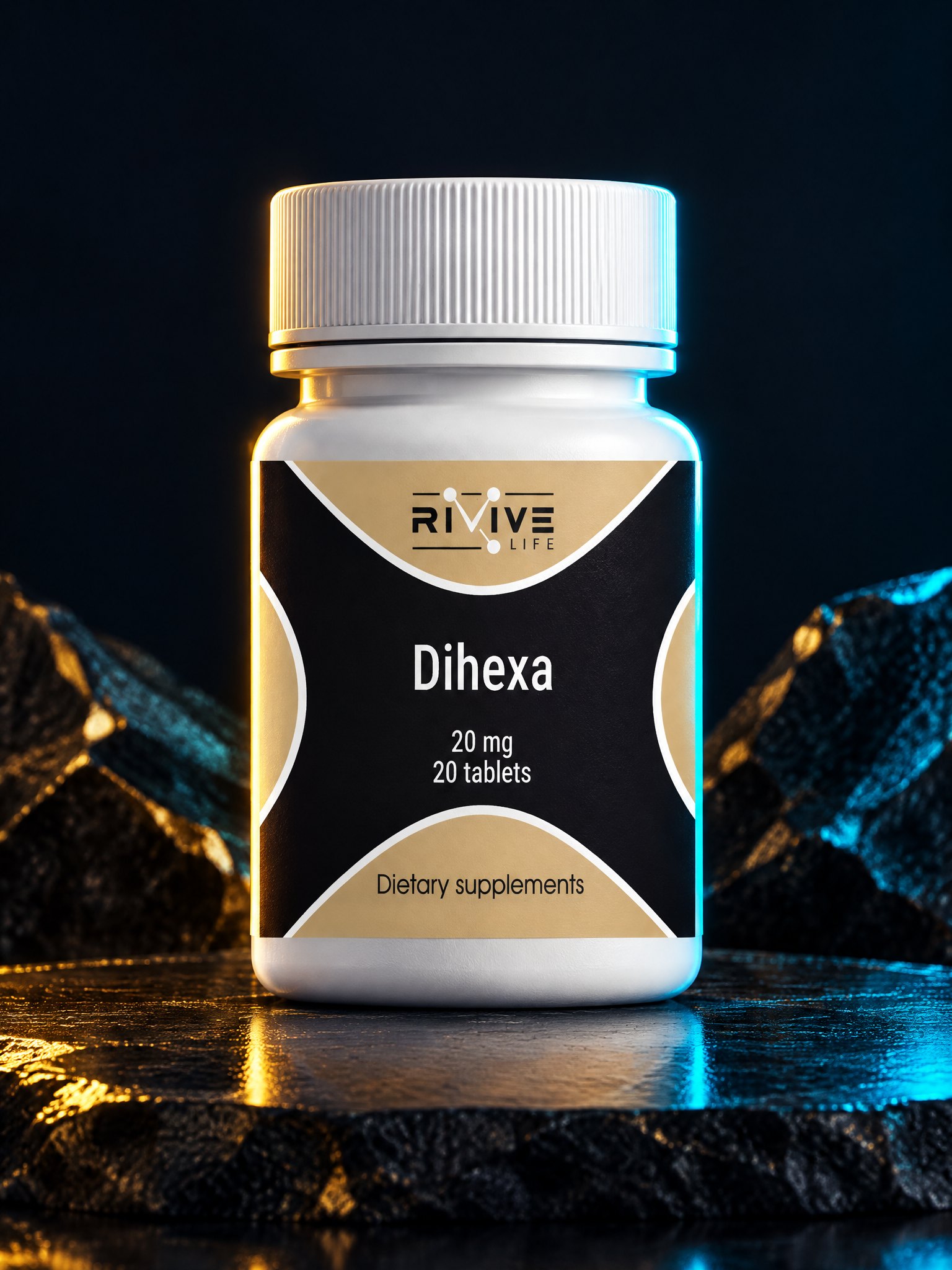 Dihexa, таблетки 20 мг × 25, HPLC ≥99.0%, RUO Grade