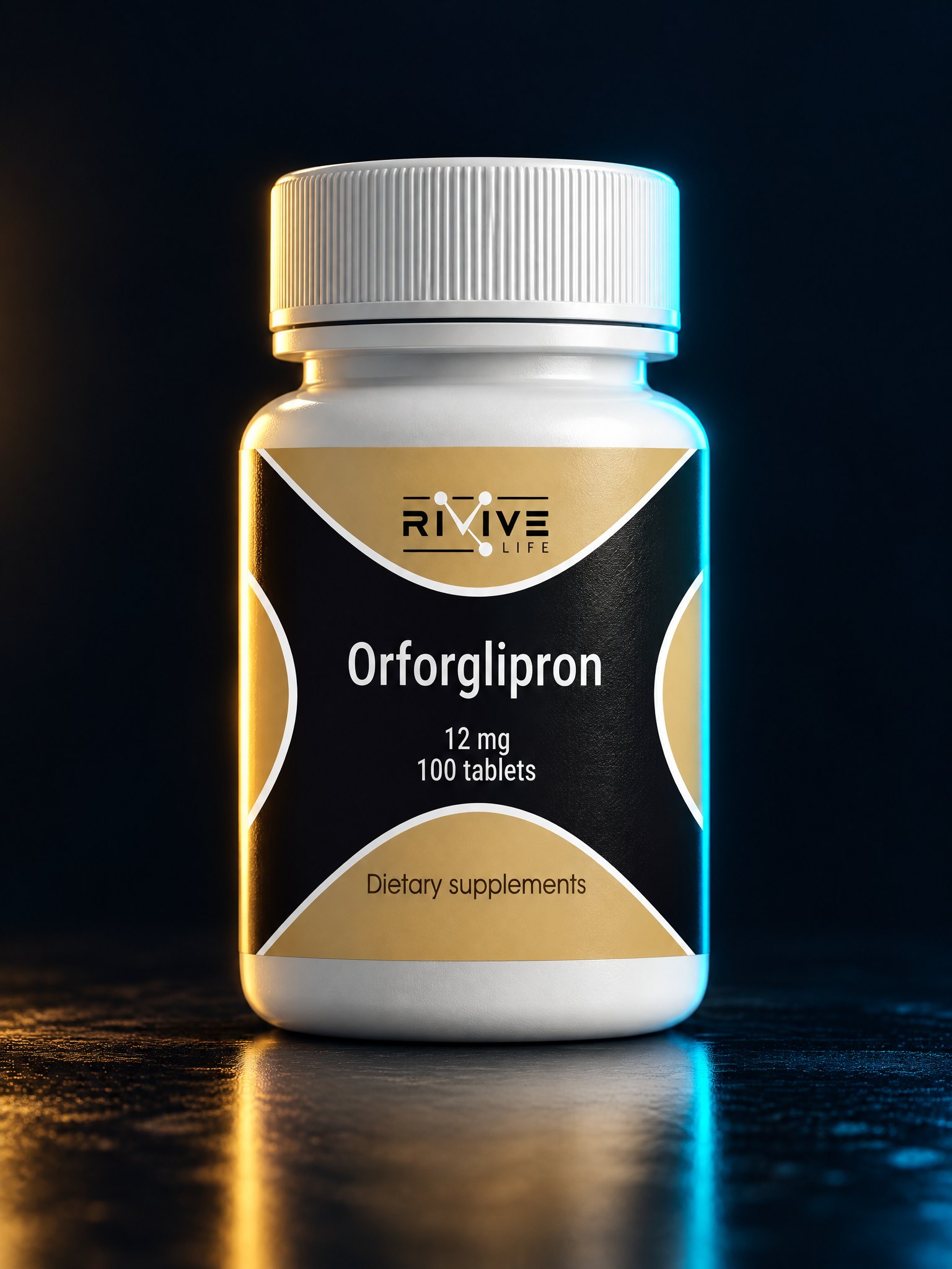 Orforglipron, таблетки 12 мг × 100 — флакон с таблетками, HPLC ≥99.0%