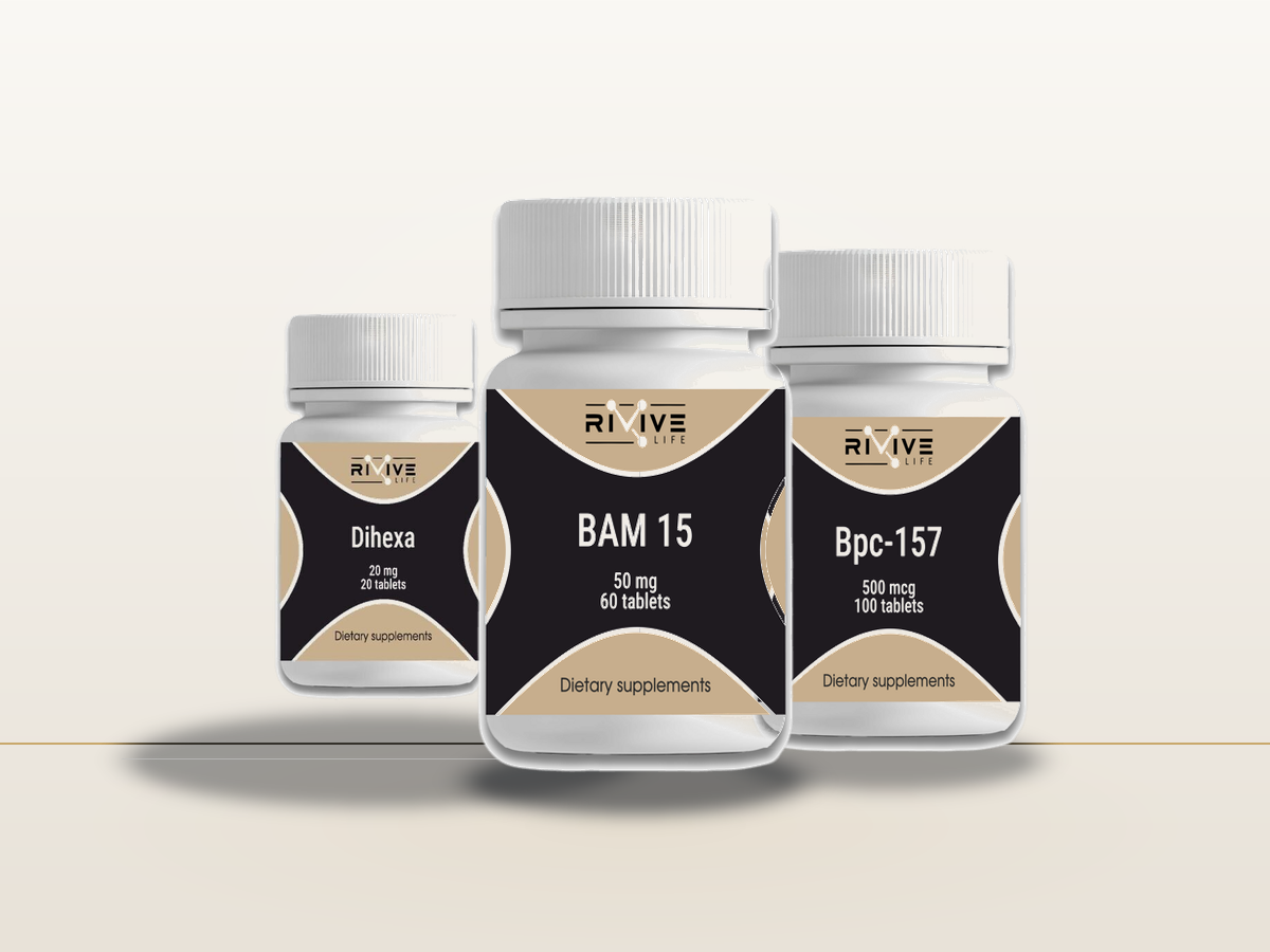 Таблетированные соединения Peptidy — BAM-15, BPC-157, Dihexa