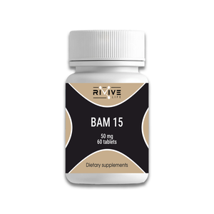 Предметная съёмка BAM 15 (50mg х 60 tablets) — каталог Peptidy