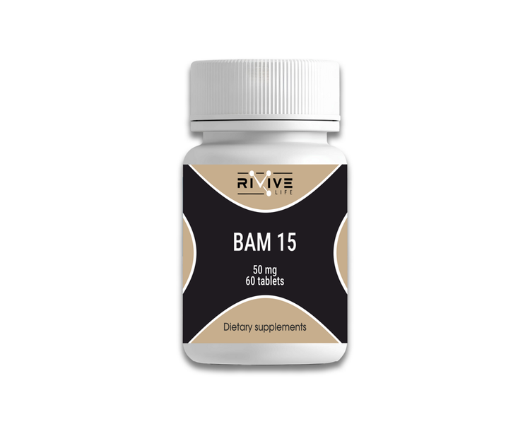 Предметная съёмка BAM 15 (50mg х 60 tablets) — каталог Peptidy