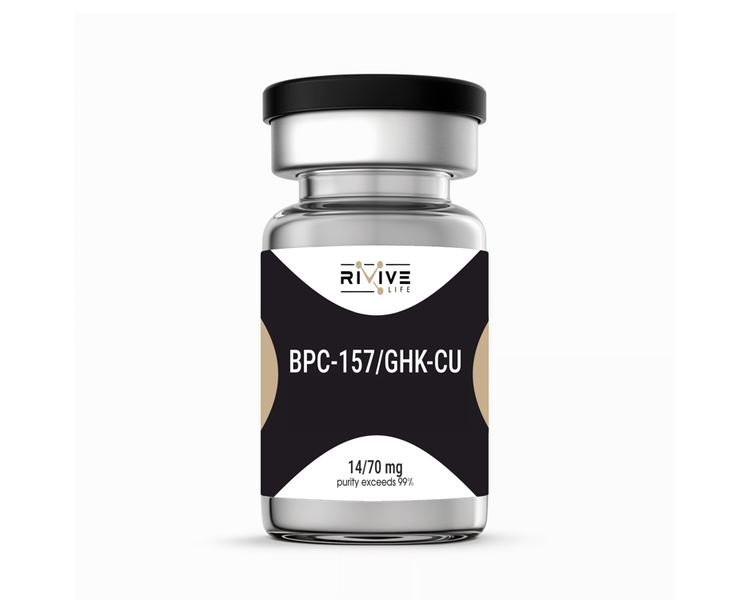 Предметная съёмка BPC-157 14mg + GHK-Cu 70mg — каталог Peptidy