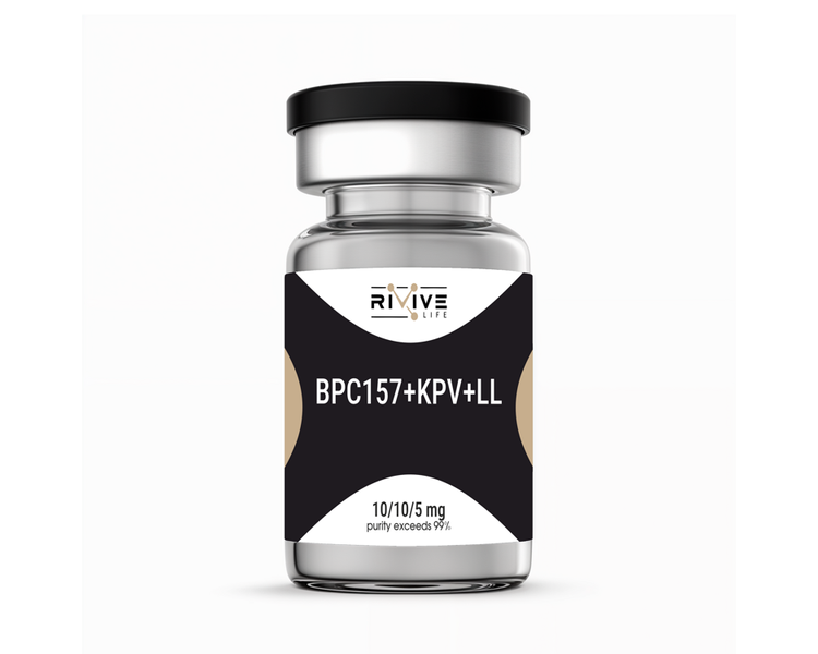 Предметная съёмка BPC-157 + KPV + LL-37 — каталог Peptidy