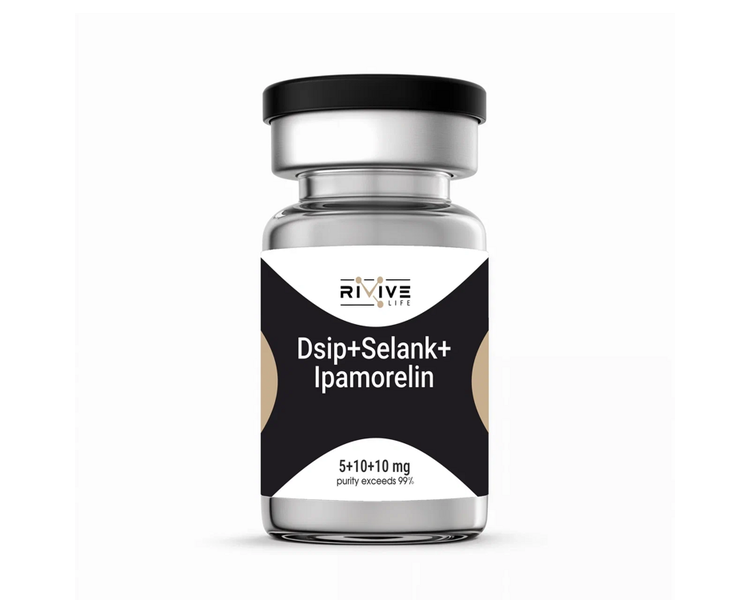 Предметная съёмка DSIP5mg+SELANK10mg+Ipamorelin10mg — каталог Peptidy