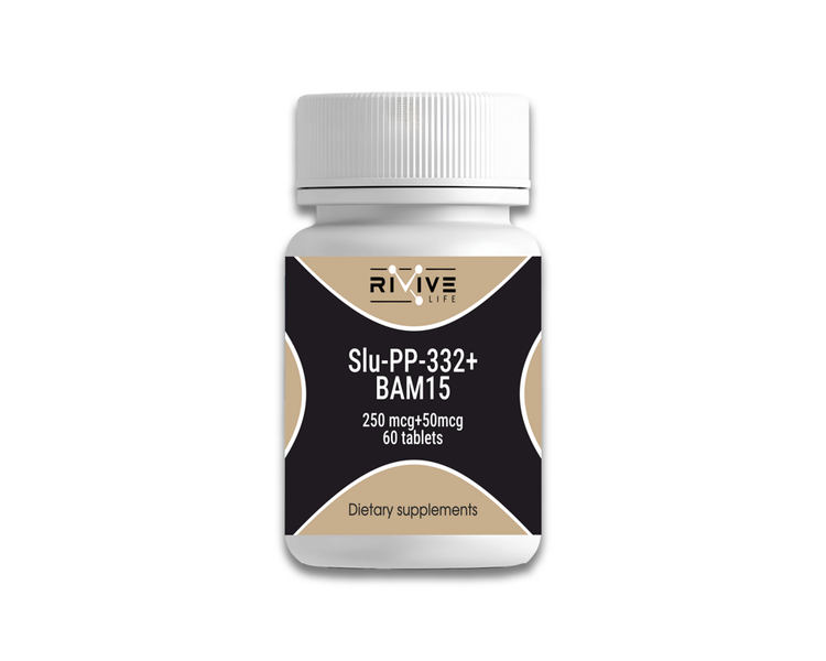 Предметная съёмка SLU-PP-332 250mcg + BAM15 50mcg ( 60 tablets) — каталог Peptidy