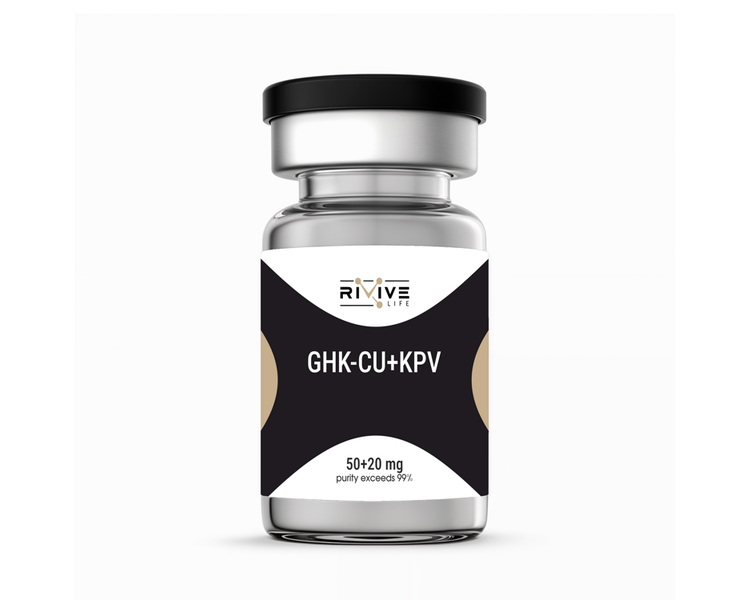 Предметная съёмка Трипептид меди+КПВ/ GHK-Cu 50mg + KPV 20mg — каталог Peptidy