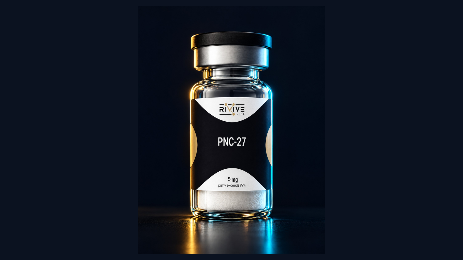 PNC-27: флакон 5 мг, навеска не схема