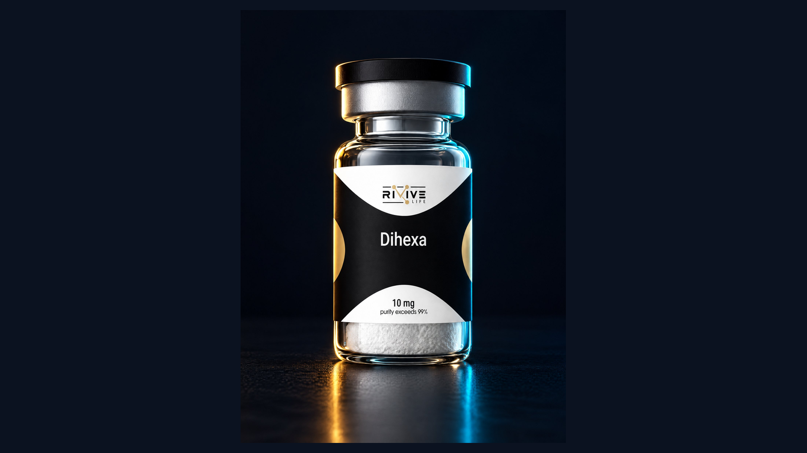 Dihexa: короткая молекула из двух остатков с гексаноилом, флакон 10 мг