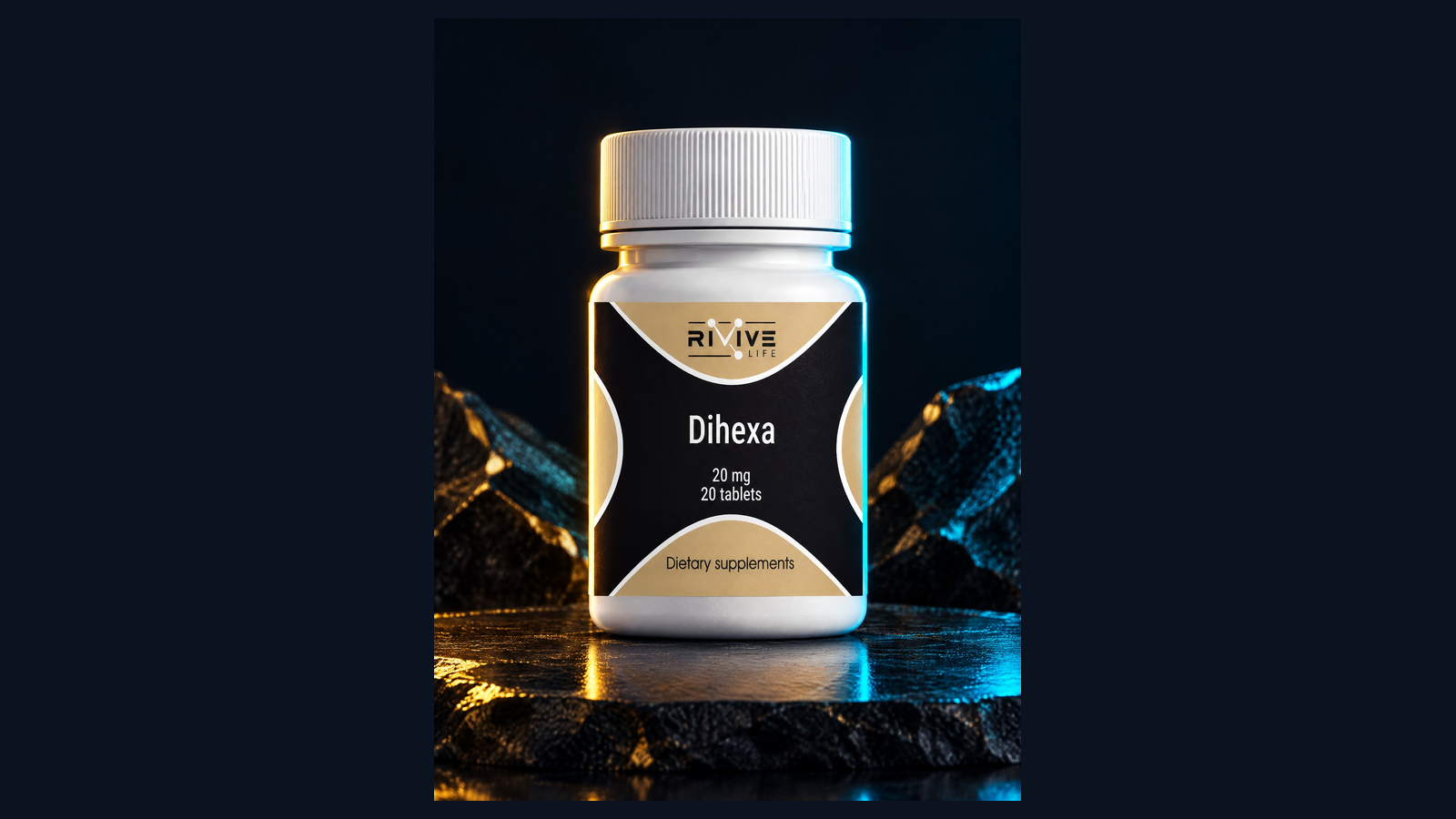 Dihexa: таблетки 20 мг, упаковка 25 штук